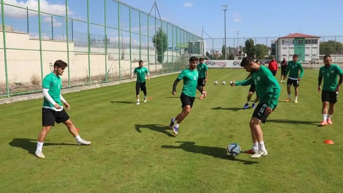 'Sivas Belediyespor, Bayburt maçının taktiğini çalıştı'
