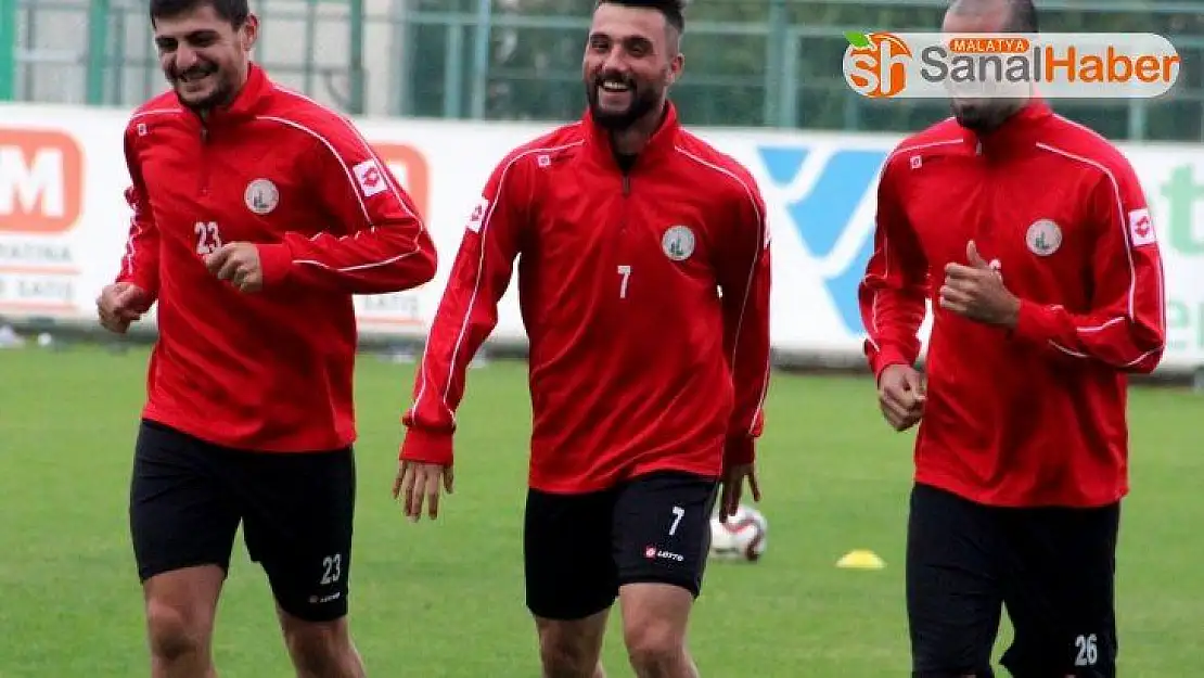 Sivas Belediyespor'da neşeli idman