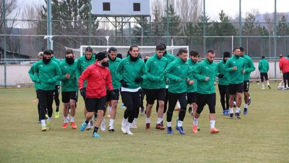 'Sivas Belediyespor, Diyarbekir maçının taktiğini çalıştı'