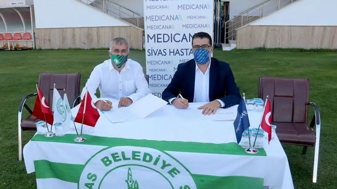 'Sivas Belediyespor´un sağlık sponsoru Medicana Hastanesi oldu'