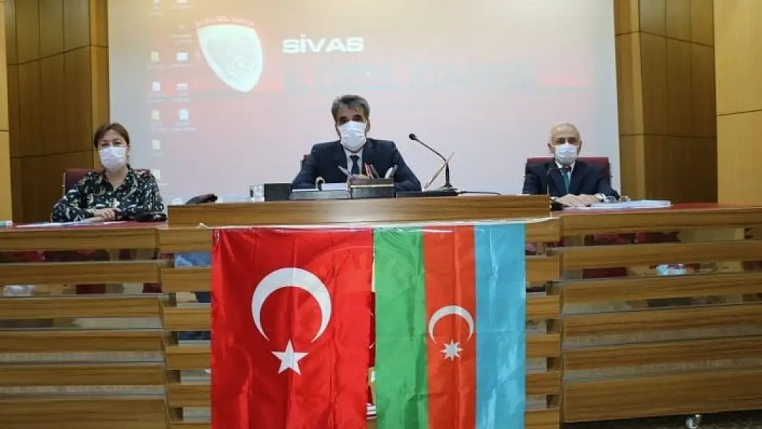 'Sivas İl Genel Meclisinden Azerbaycan´a destek'