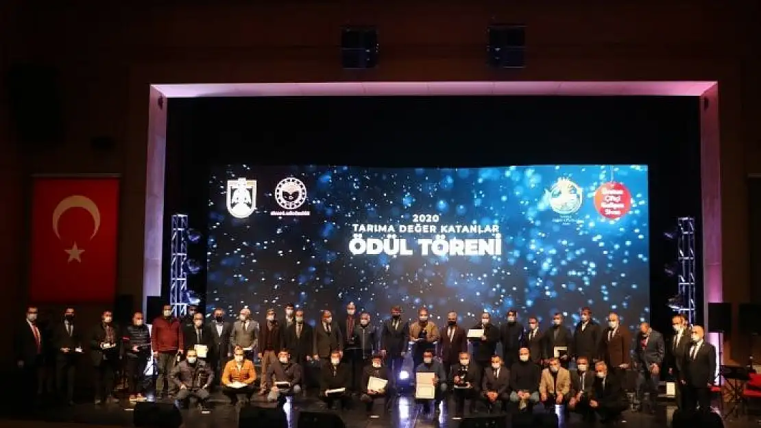'Sivas´ın çiftçilerine ödül yağdı'