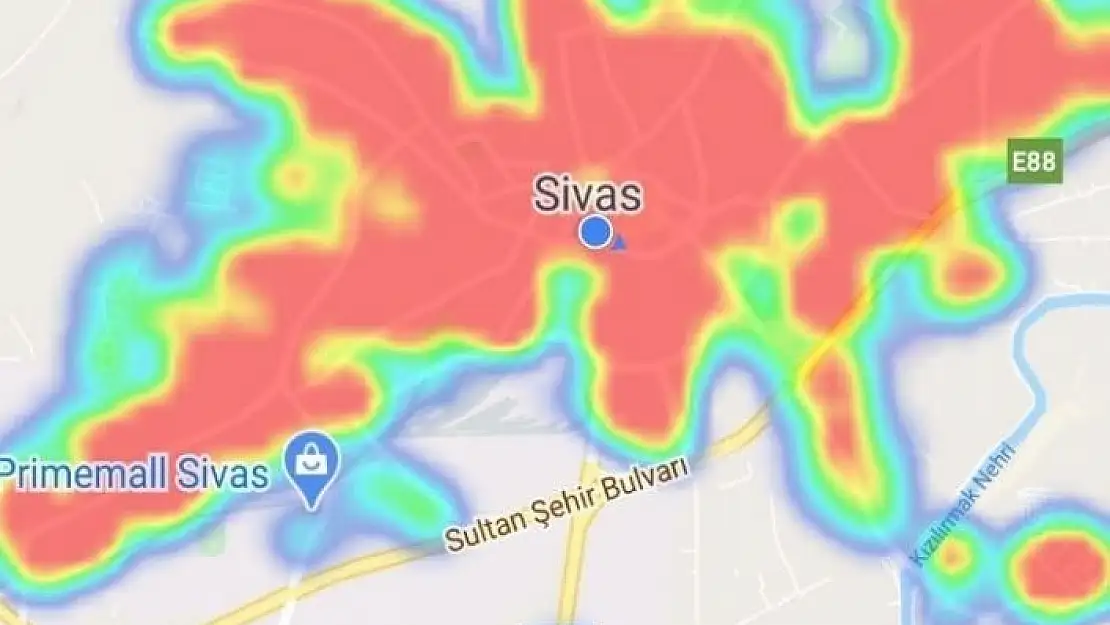 'Sivas´ın korona virüs haritası normale dönüyor'