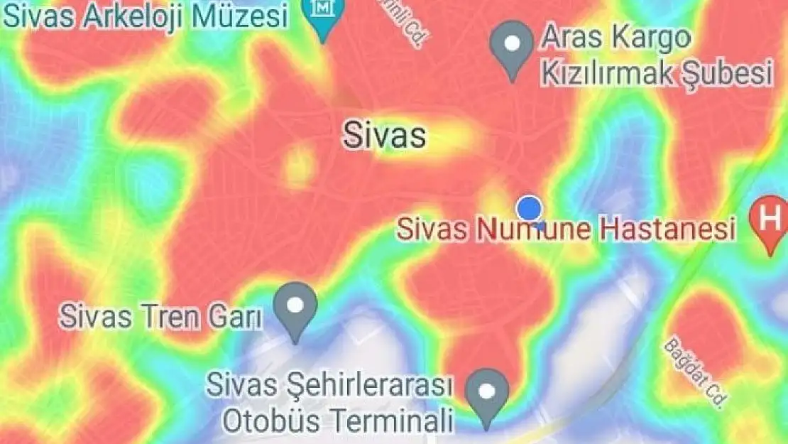 'Sivas´ın korona virüs risk haritasında kırmızı alarm!'