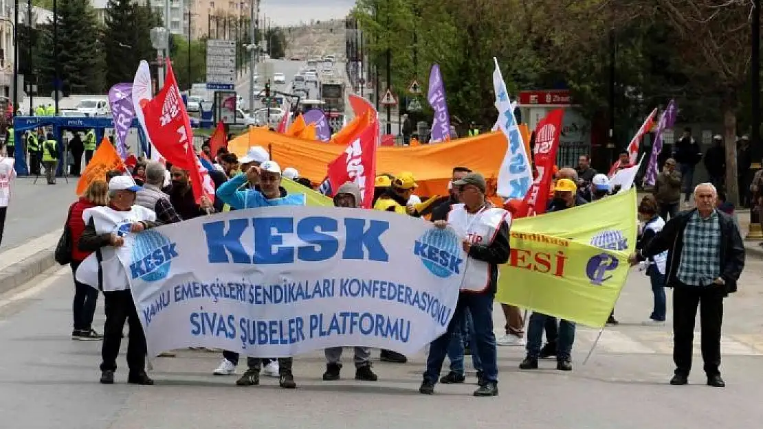 'Sivas´ta 1 Mayıs kutlamaları'