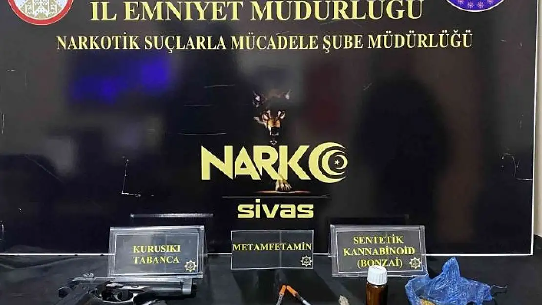 'Sivas´ta 68 kişiye uyuşturucu suçlarından işlem yapıldı'