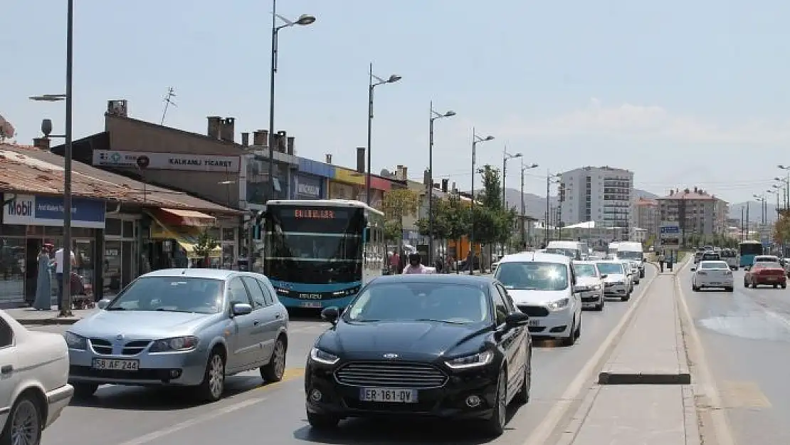 'Sivas´ta araç sayısı artıyor'