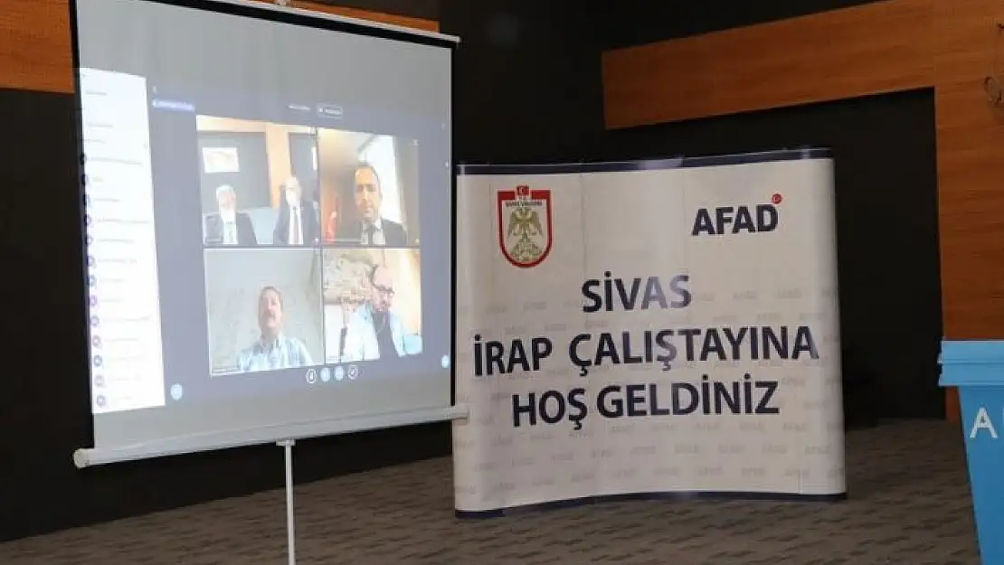 'Sivas´ta İl Risk Azaltma Planı hazırlama çalıştayı düzenlendi'