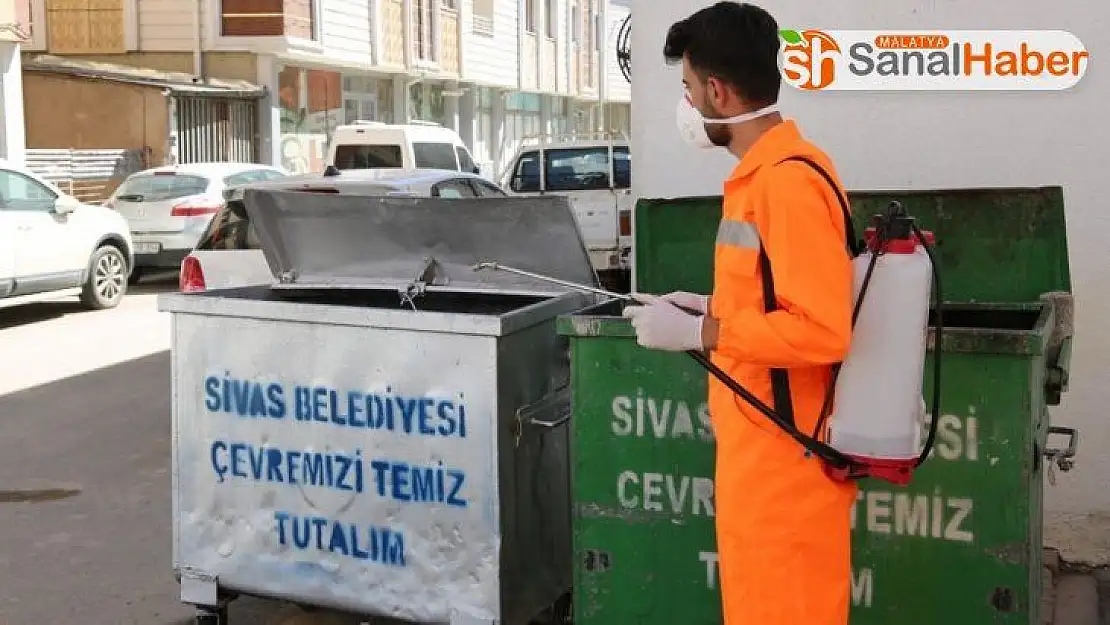 Sivas'ta ilaçlama çalışmalarına devam