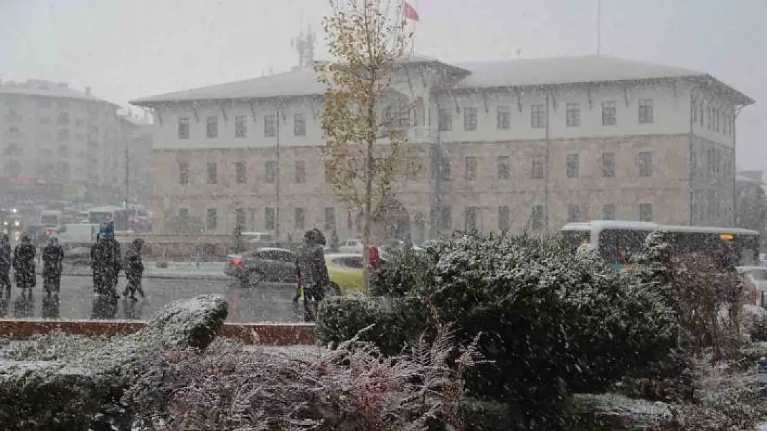 'Sivas´ta kar özlemi sona erdi'