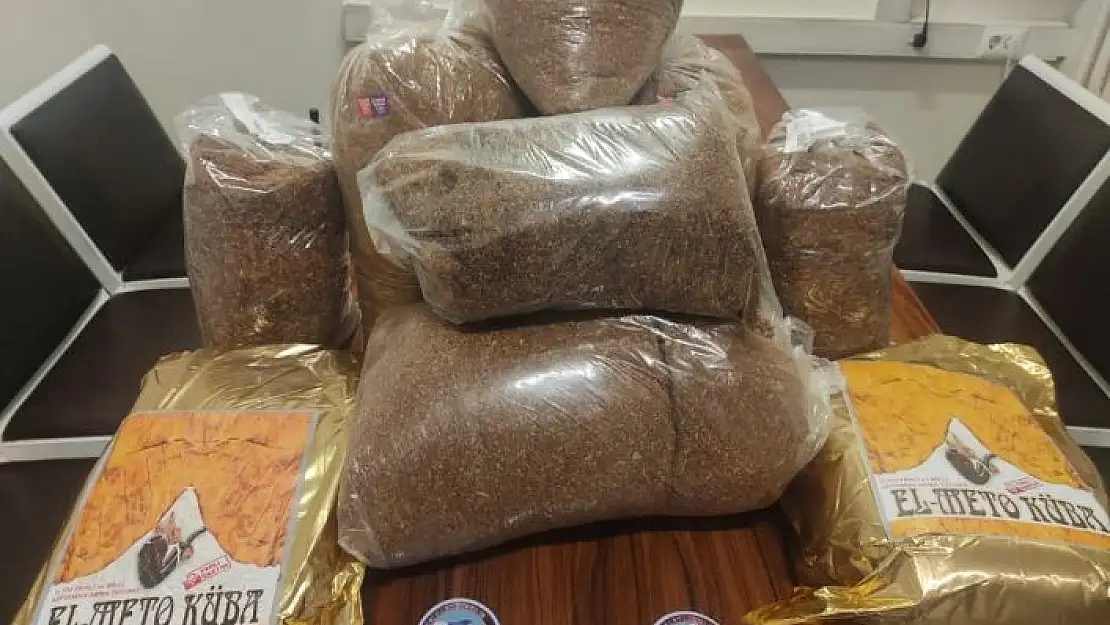 'Sivas´ta kilolarca kaçak tütün ele geçirildi'