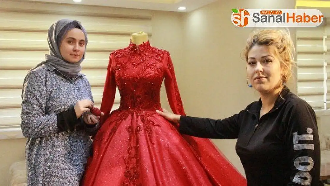 Sivas'ta korona gelinlik satışlarını vurdu