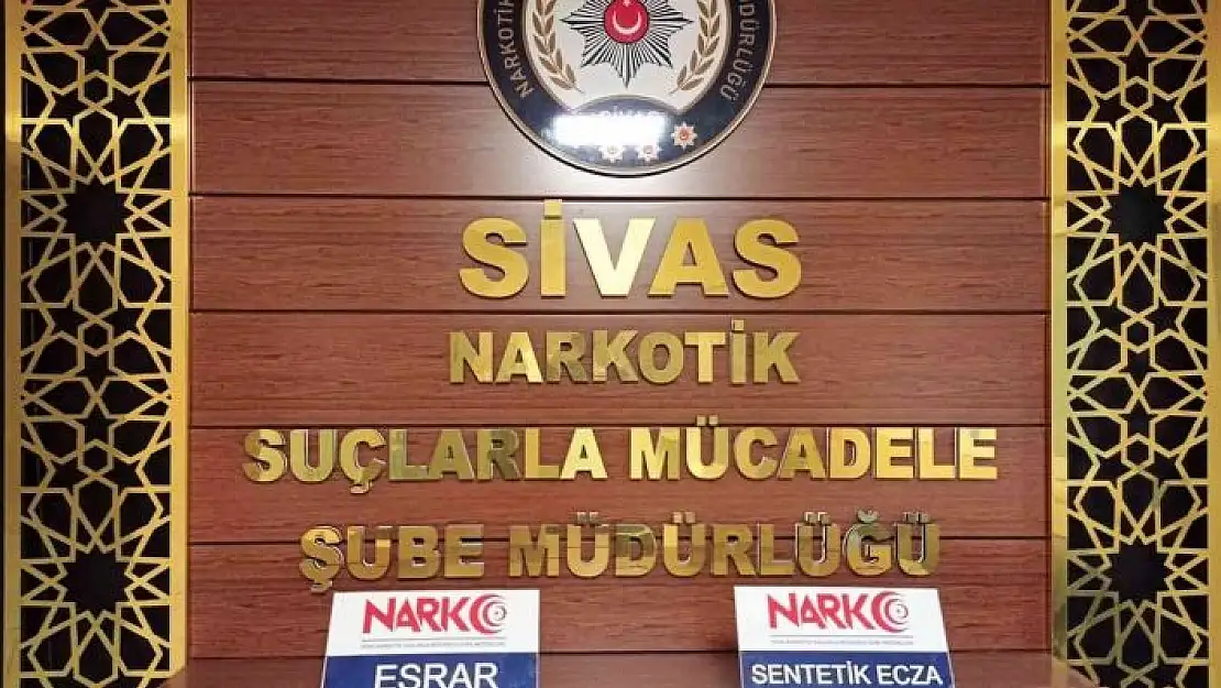 'Sivas´ta narkotik operasyonlar devam ediyor'