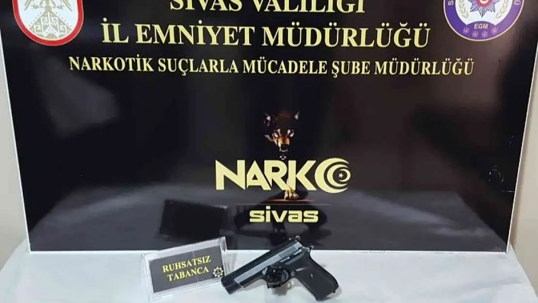 'Sivas´ta narkotik operasyonları, 25 şahıs yakalandı'