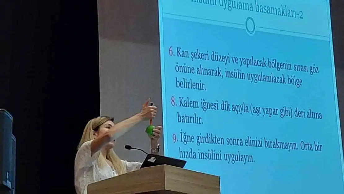 'Sivas´ta öğretmenlere diyabet eğitimi verildi'