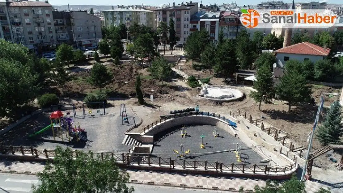 Sivas'ta parklar yenileniyor