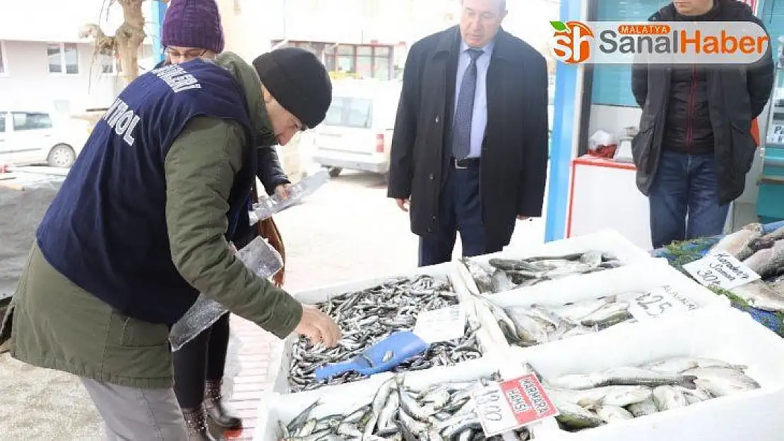 Sivas'ta su ürünleri denetimleri