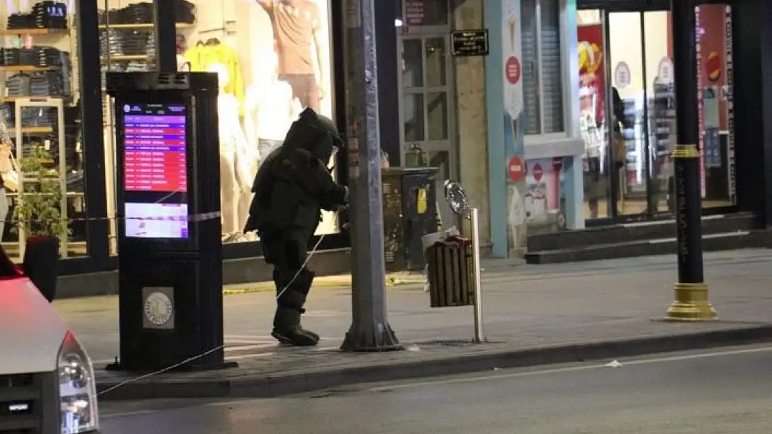 'Sivas´ta şüpheli çanta paniği'