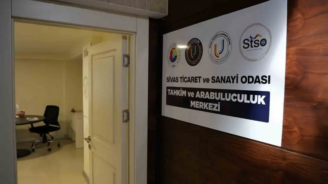 'Sivas´ta Tahkim ve Arabuluculuk Merkezi açıldı'