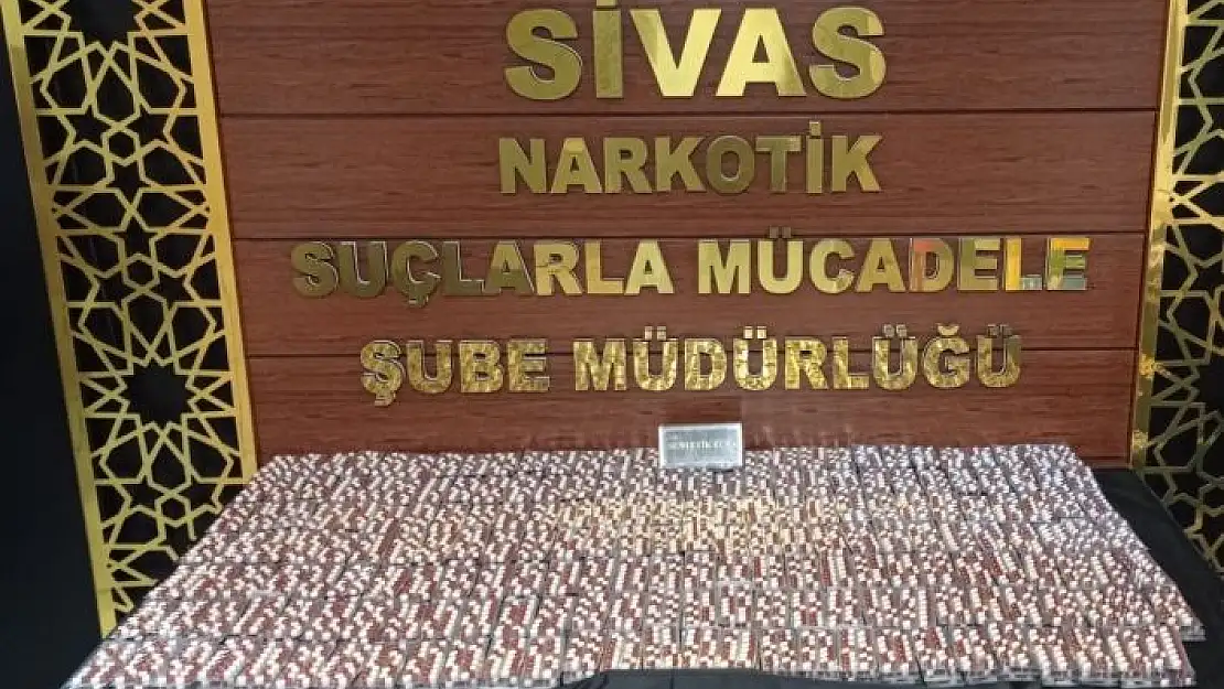 'Sivas´ta tarihi eser ve uyuşturucu operasyonu'