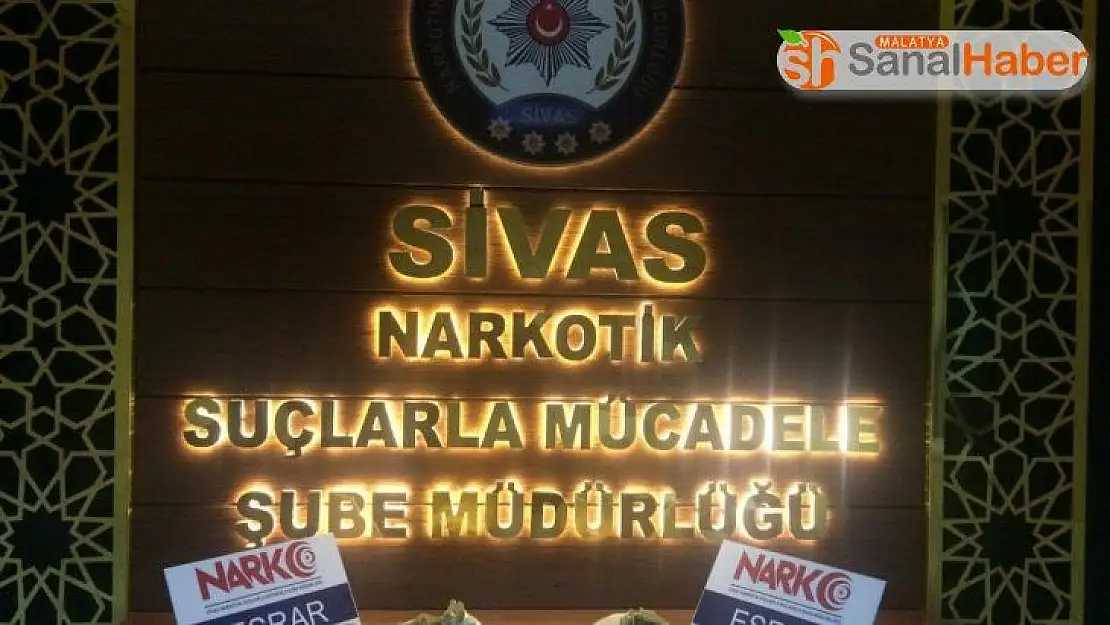 Sivas'ta uyuşturucuyla mücadele
