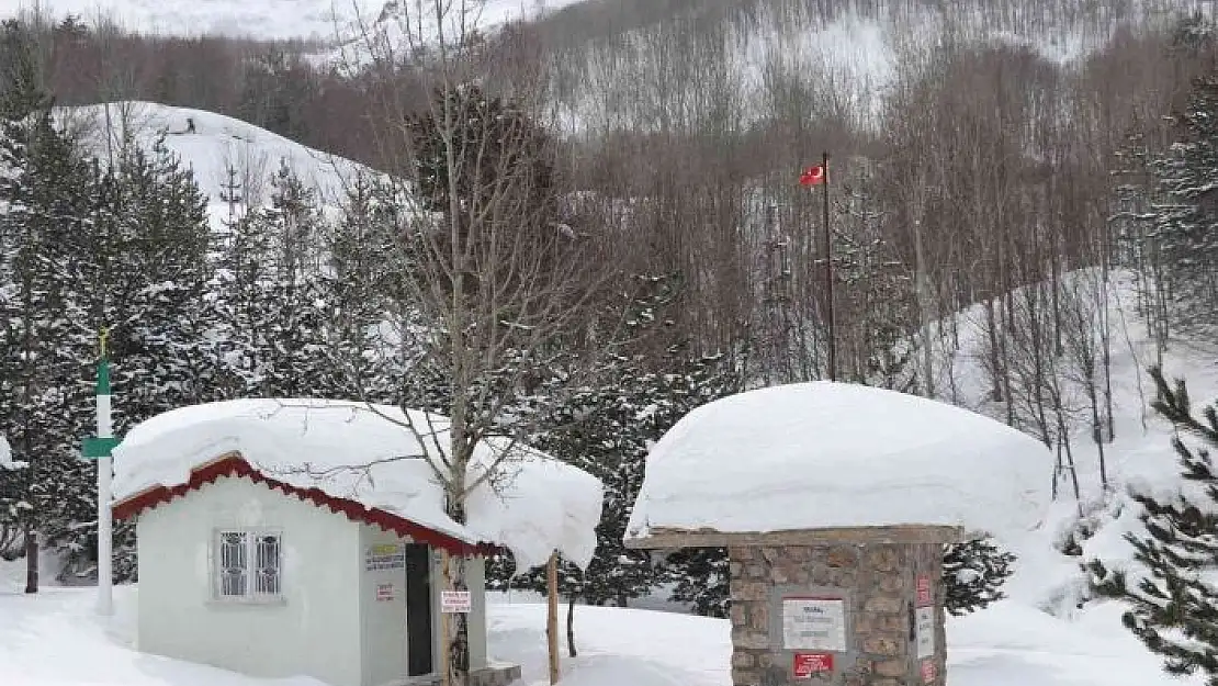 'Sivas´ta zemheri bahar, hayat buz tuttu'