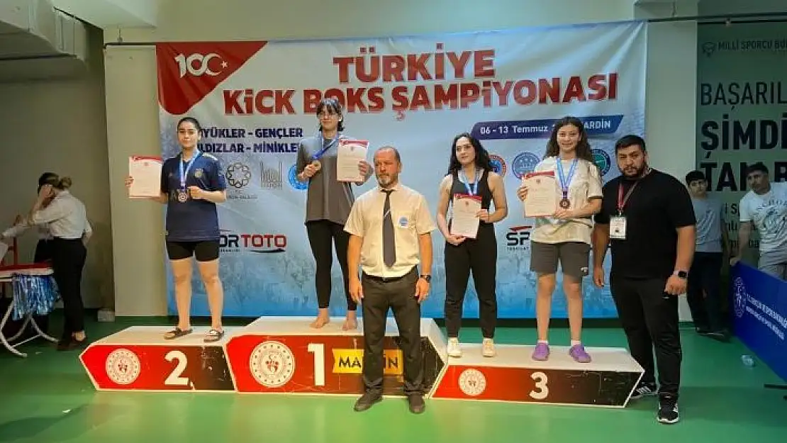 'Sivas, Türkiye Kick Boks Şampiyonasına damga vurdu'