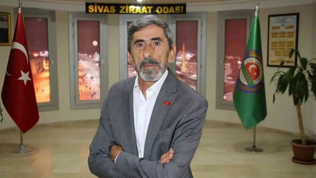 'Sivas Ziraat Odası Başkanı Çetindağ: ''Türkiye´de saman ihtiyacı olan il varsa Sivas olarak karşılamaya hazırız'''