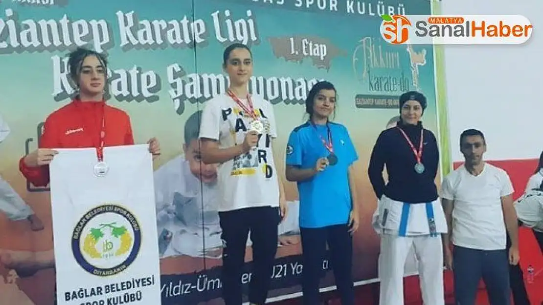 Sivaslı karateciler Gaziantep'ten dereceyle döndü