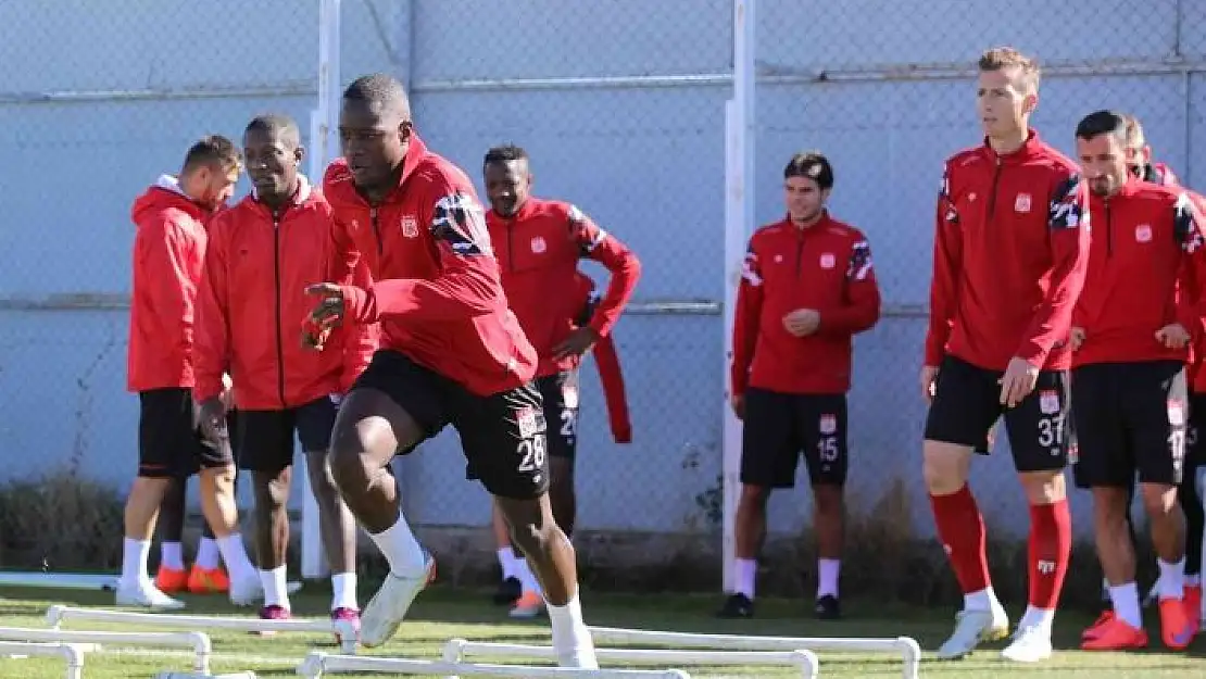 'Sivasspor, Antalyaspor maçına 3 puan parolasıyla hazırlanıyor'
