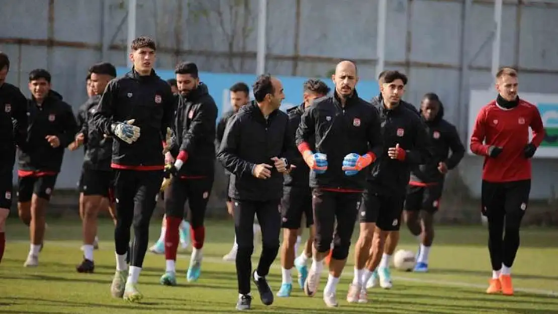 'Sivasspor, ara vermeden kupa maçının hazırlıklarına başladı'