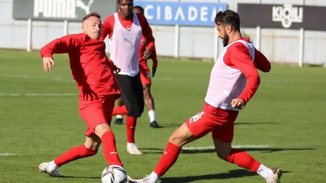 'Sivasspor, Beşiktaş maçının taktiğini çalıştı'
