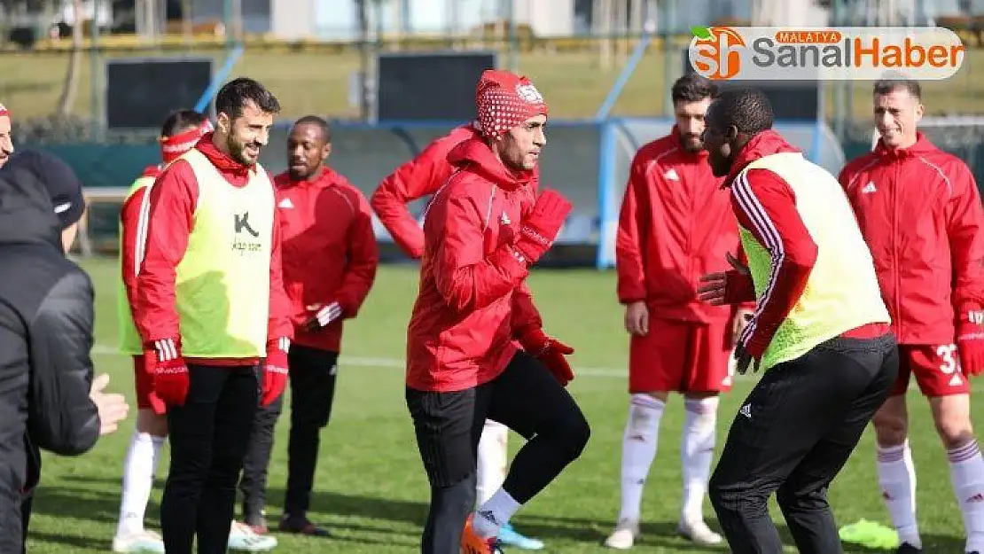 Sivasspor'da neşeli idman