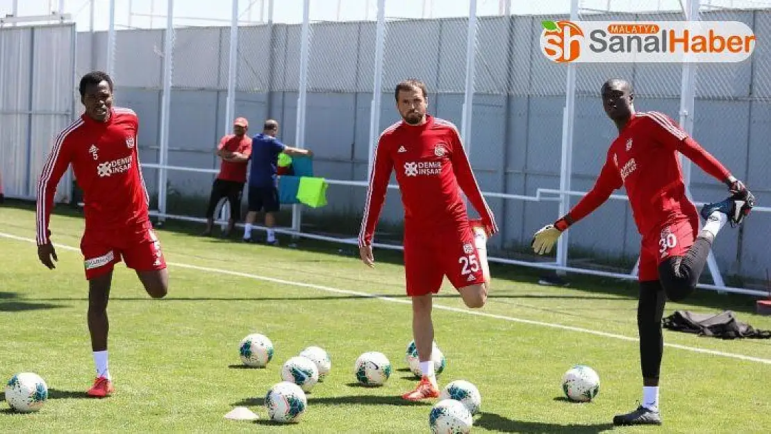 Sivasspor, Denizlispor maçı hazırlıklarını sürdürdü