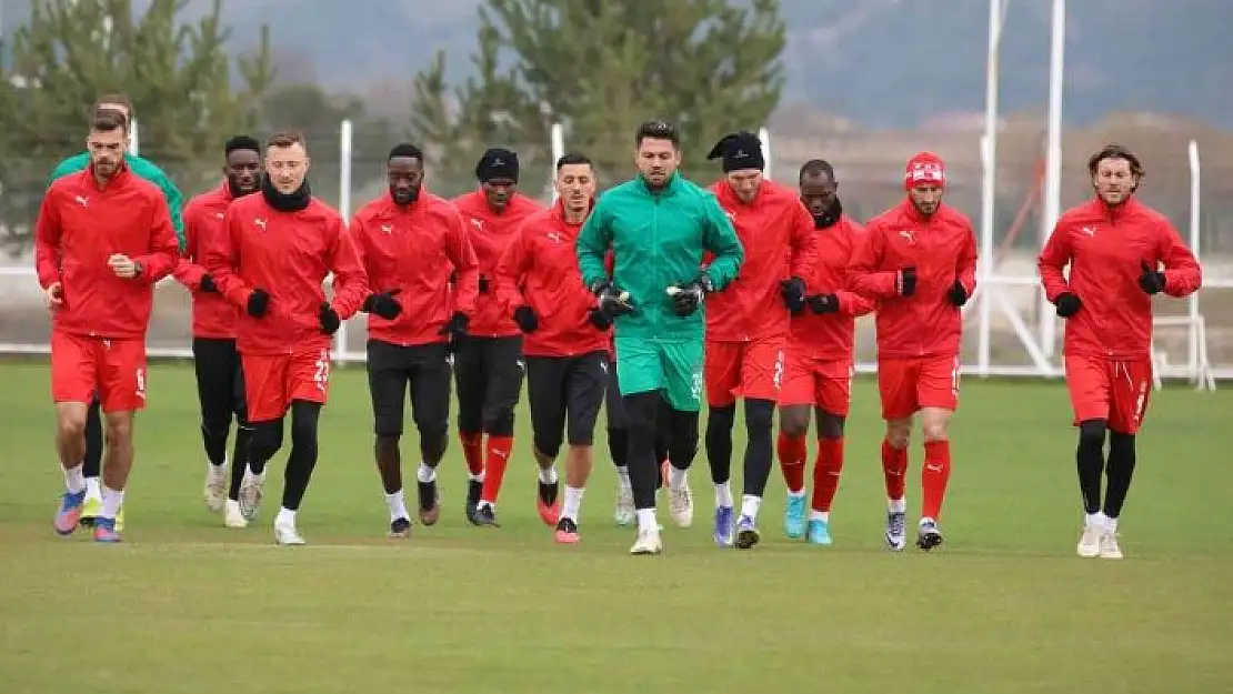 'Sivasspor, Hatayspor maçının taktiğini çalıştı'