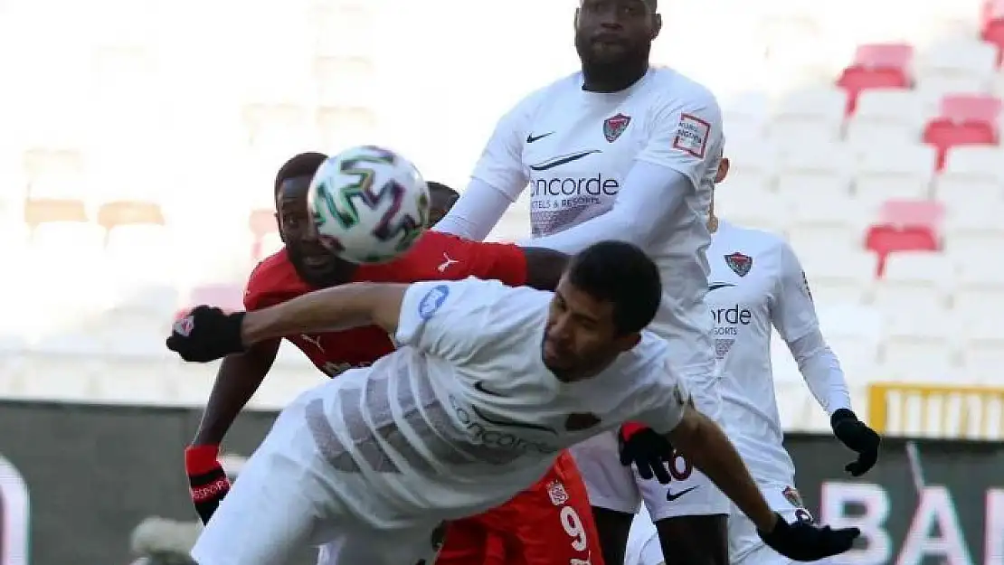 'Sivasspor ile Hatayspor 3. randevuda'