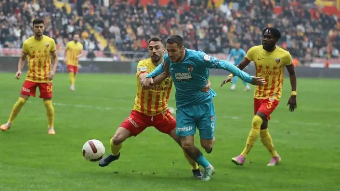 'Sivasspor ile Kayserispor 34. randevuda'