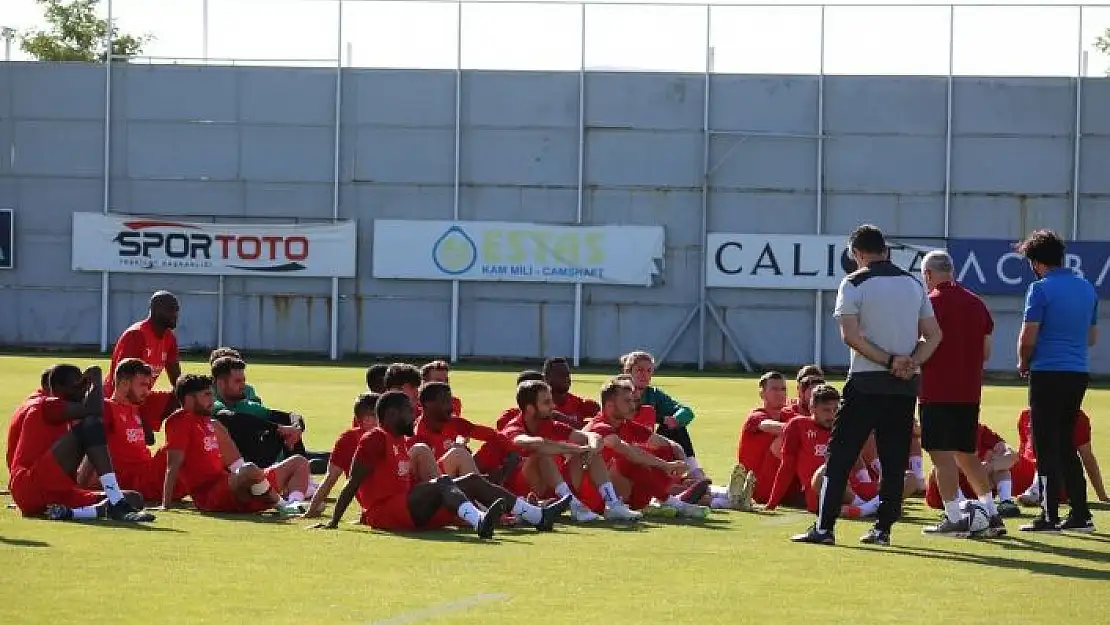 'Sivasspor, Kopenhag maçının son provasını yaptı'