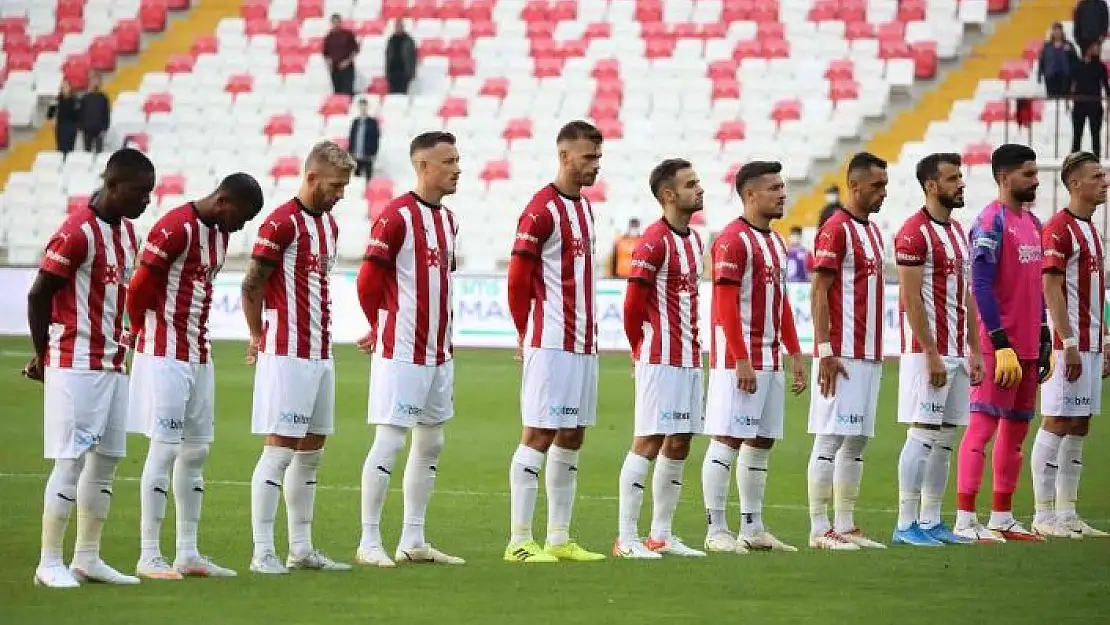 'Sivasspor ligdeki dördüncü beraberliğini aldı'