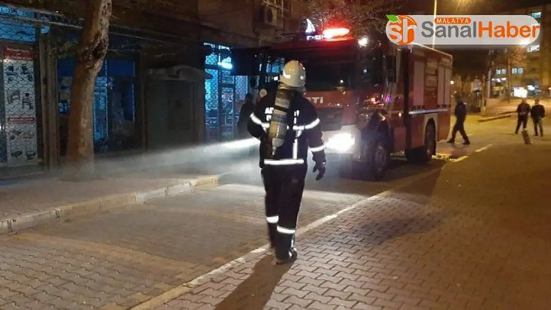 Soba dumanı ikamet yangını sanıldı