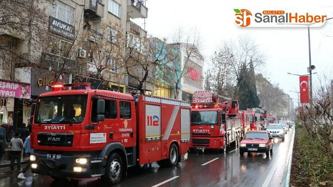 Sobadan çıkan duman itfaiyeyi alarma geçirdi