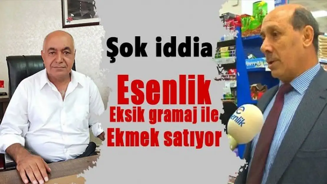 Şok iddia Esenlik eksik gramaj ile ekmek satıyor