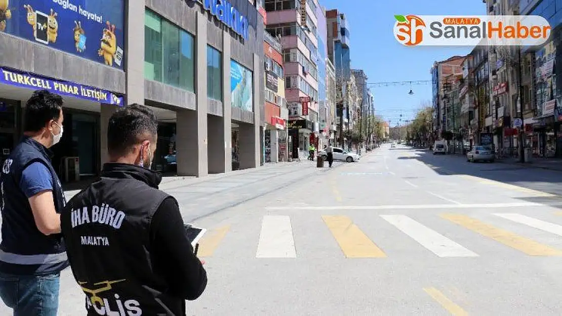 Malatya'da drone ile denetim