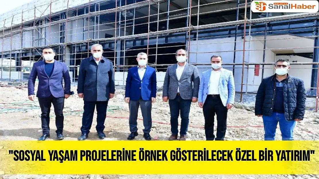 Sosyal yaşam projelerine örnek gösterilecek özel bir yatırım