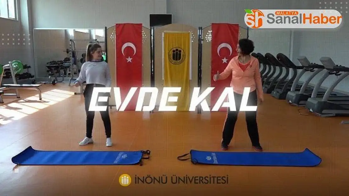 Spor Bilimleri Fakültesi'nden 'evde spor' hizmeti