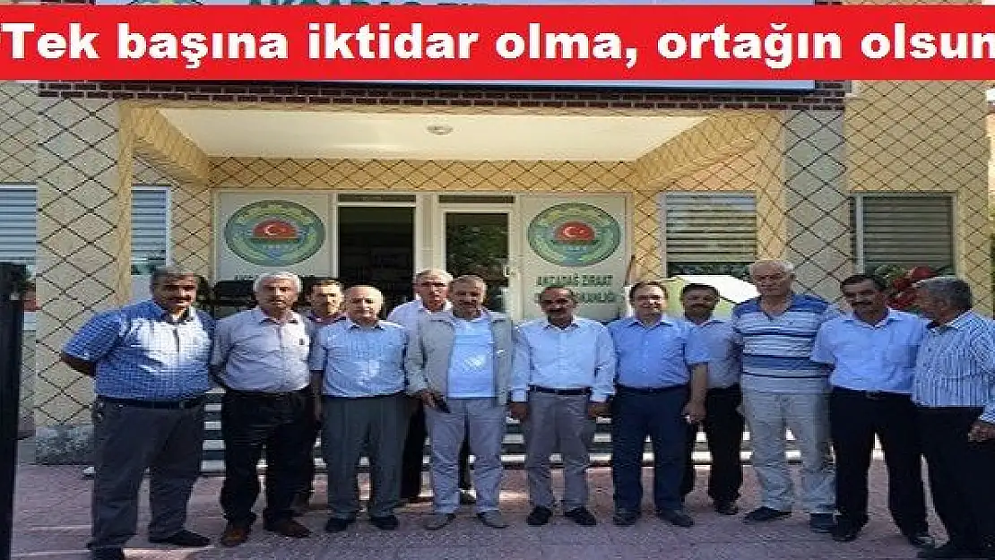 Mustafa Şahin Akçadağlılarla Buluştu