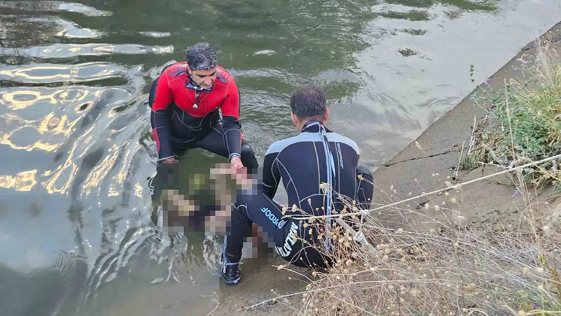 Malatya'da Sulama kanalına giren yabancı uyruklu şahıs hayatını  kaybetti