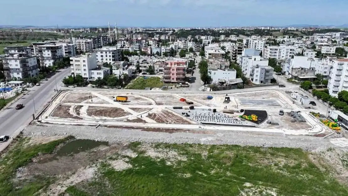 'Sümerevlerde park çalışmaları devam ediyor'