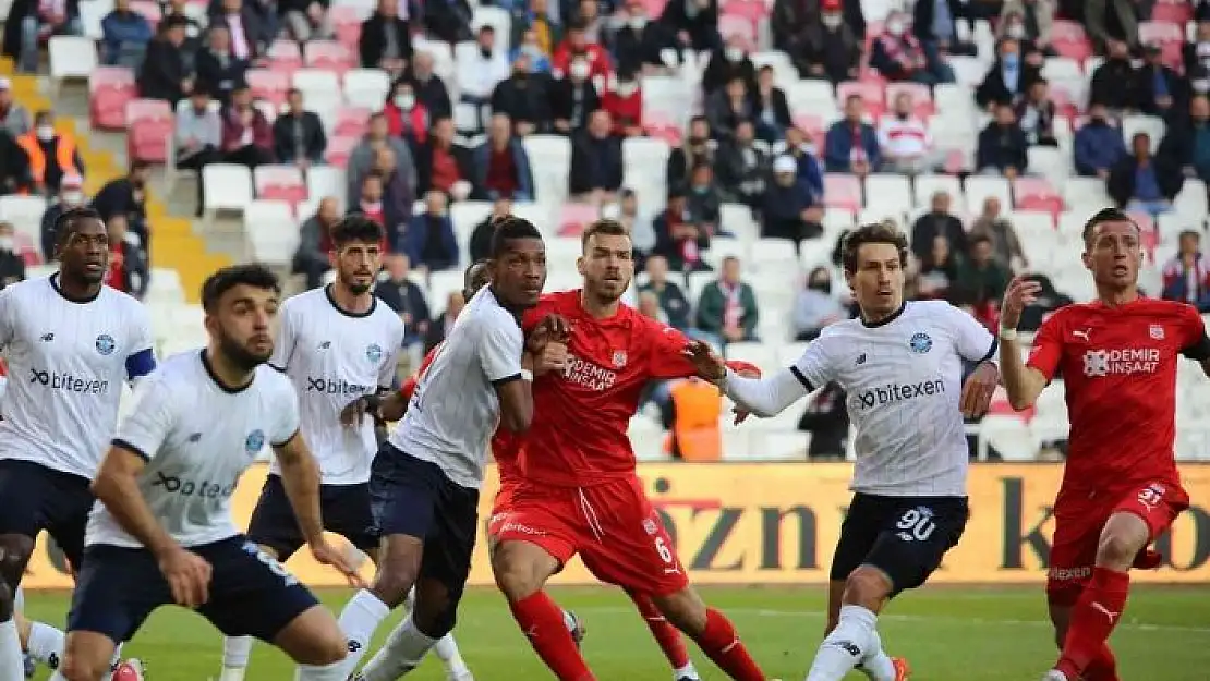 'Süper Lig: D.G. Sivasspor: 1 - Adana Demirspor: 1 (Maç sonucu)'