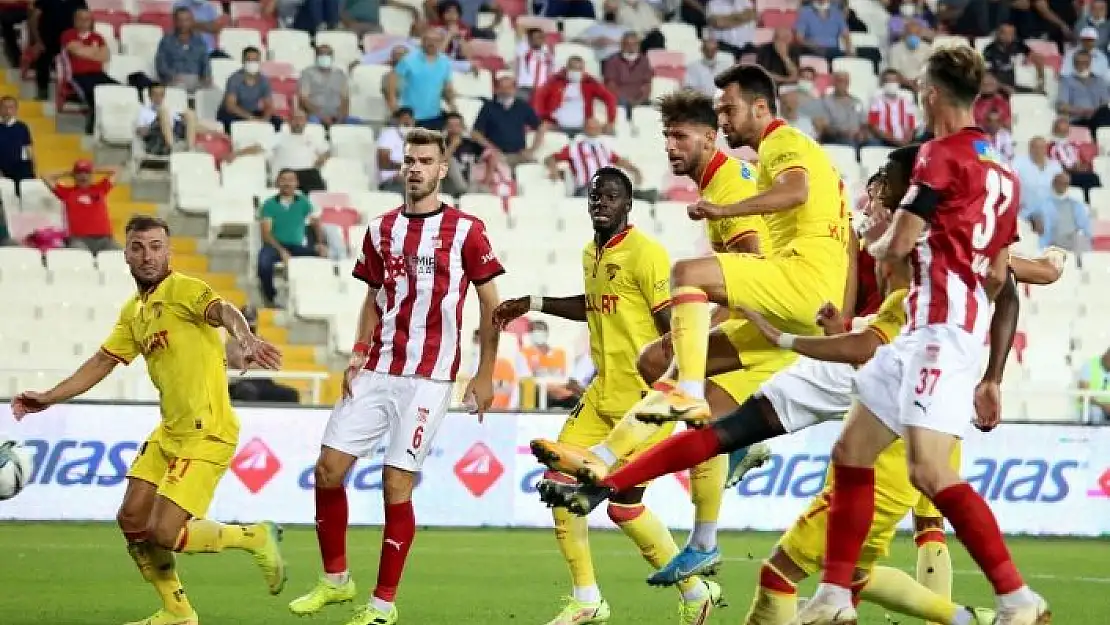 'Süper Lig: D.G. Sivasspor: 2 Göztepe: 2 (Maç sonucu)'